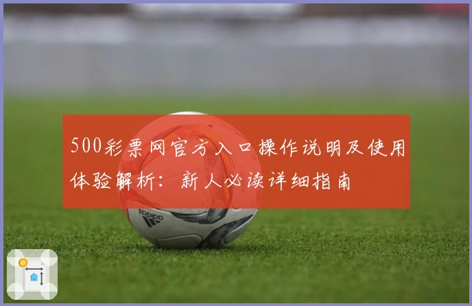 500彩票网官方入口操作说明及使用体验解析：新人必读详细指南